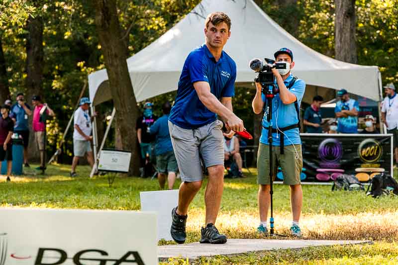 Kevin Jones at the 2020 Disc Golf Worlds Championship